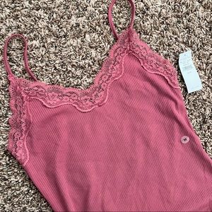 New with tags AE mauve bodysuit